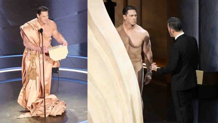 John Cena's NUDE Costume Design at Oscars 2024 Is Winning The Internet