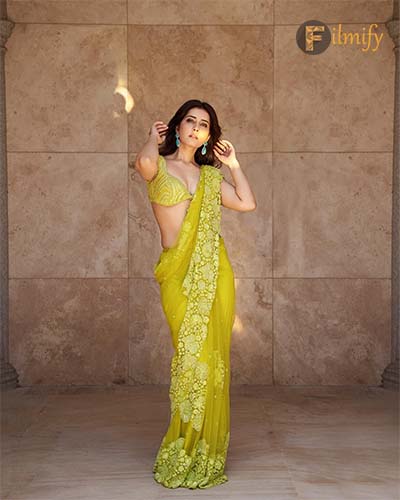 Unveiling Raashii Khanna's Green Hot Glamour