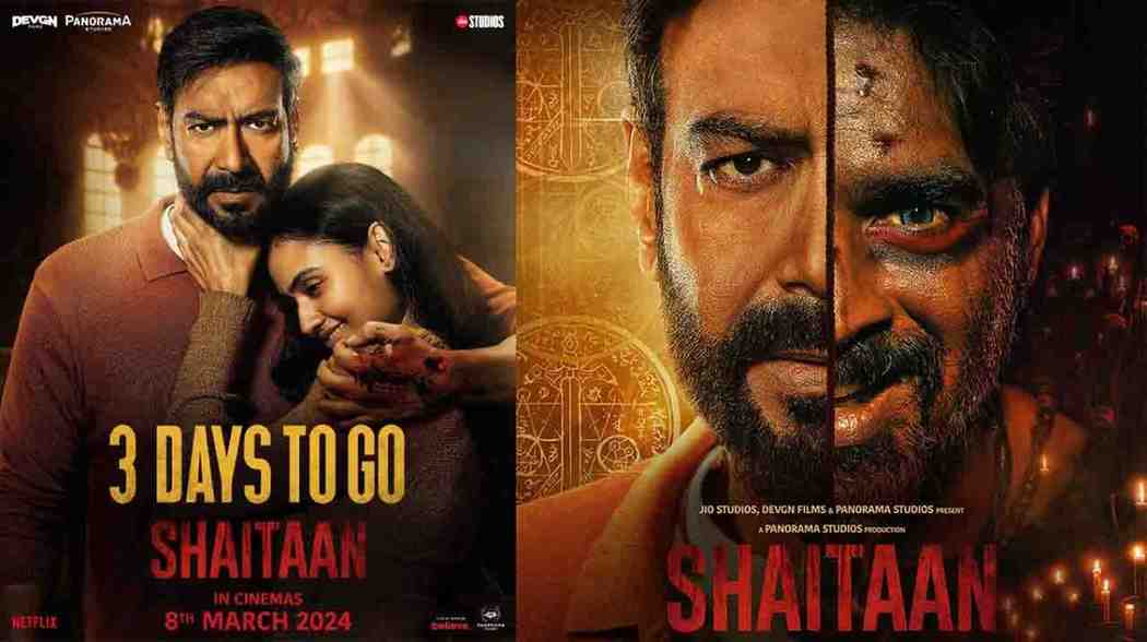 Check out Ajay Devgn's Shaitaan Advance Bookings, Release Date, Cast, Trailer and Plot