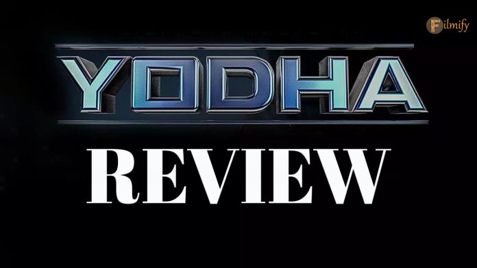 Siddarth Malhotra's Yodha Movie Review