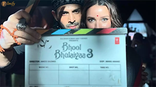 Bhool Bhulaiyaa 3's first schedule done! Kartik Aaryan, Triptii Dimri drops bts pics from the sets