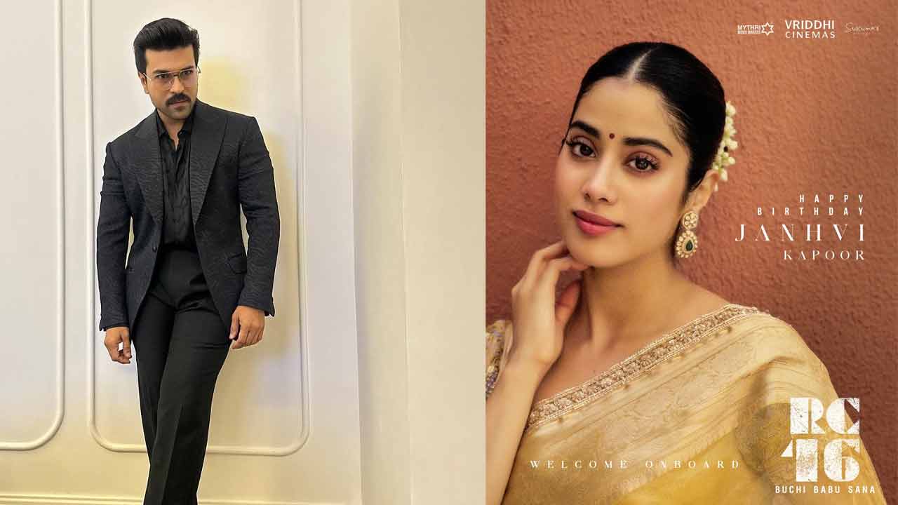 RC16 welcomes Janhvi Kapoor, Is she eyeing south for Fame Game?