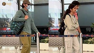 Mahesh Babu and family were spotted at the airport leaving for a summer vacation!