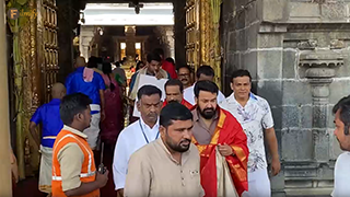 Malayalam star Mohanlal visits Tirumala Tirupati Temple ahead of L2E: Empuraan' release