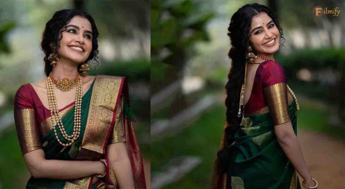 Traditional Fashion Inspiration from Anupama Parameswaran's Latest Photos