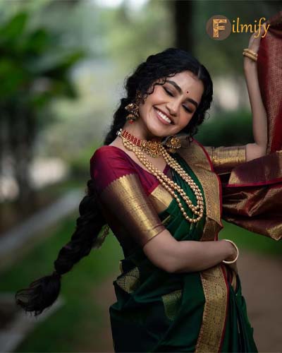 Traditional Fashion Inspiration from Anupama Parameswaran's Latest Photos