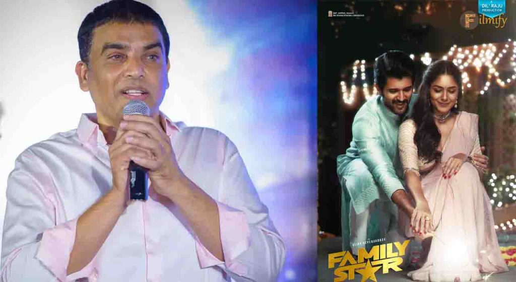 Dil Raju reacts on negative reviews for Family Star