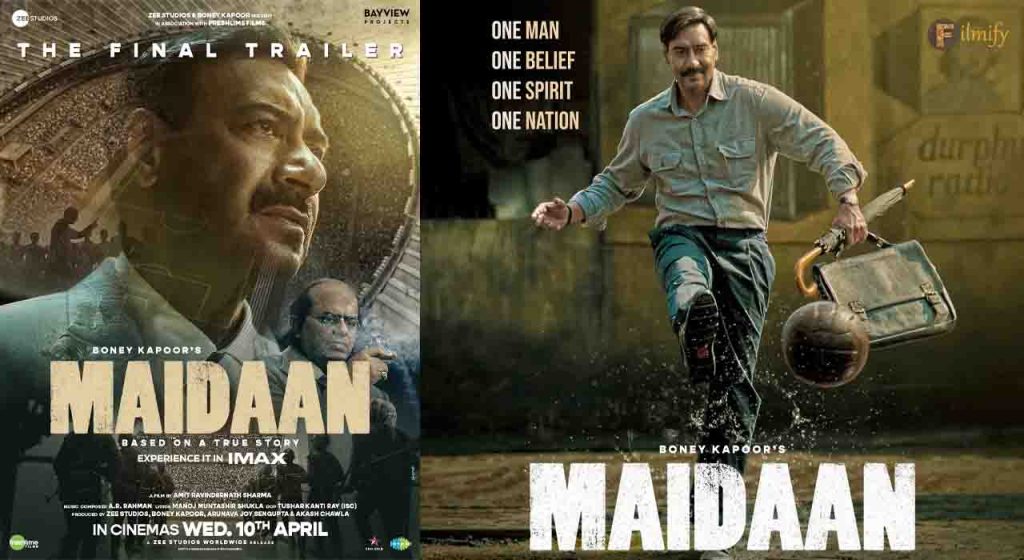 Maidaan Final Trailer,Ajay Devgn,Priyamani
