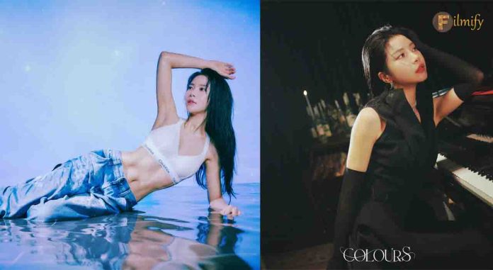 MAMAMOO's Solar Shows Off Her Contrasting 