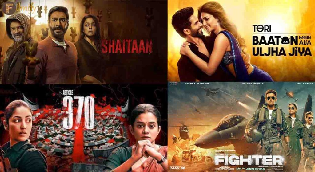 Box Office Report 2024: Bollywood Films That Joined 100 Crore Club