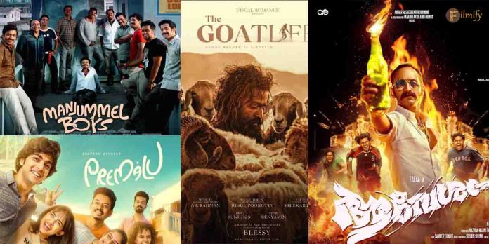 Malayalam Cinema’s Blockbuster Streak in 2024: A Box Office Triumph!
