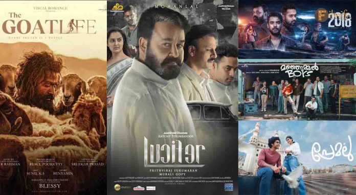 Malayalam Movies with 100 Crore Grossers: A Box Office Triumph