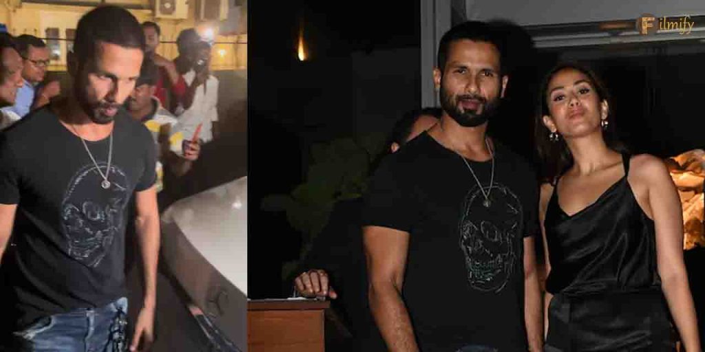 Shahid Kapoor gets furious at paparazzi; here's why