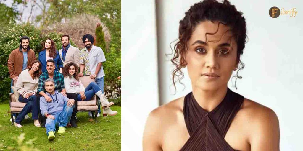 Taapsee Pannu Unveils Exciting Glimpse of ‘Khel Khel Mein’