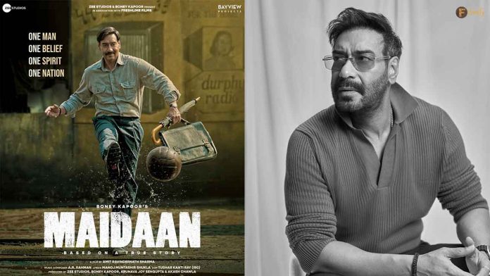 “Maidaan” Box Office Day 1: A Steady Kick-Off for Ajay Devgn’s Emotional Football Journey.