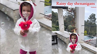 Priyanka Chopra and daughter Malti Marie turn into shenanigans’ as they enjoy a rainy day