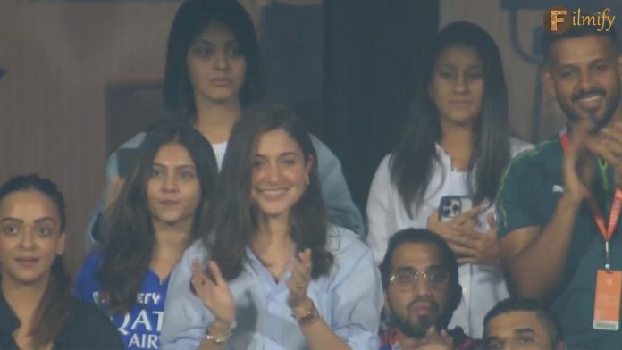 Anushka Sharma's Return to the Limelight: Cheering on Virat Kohli at Bengaluru Stadium