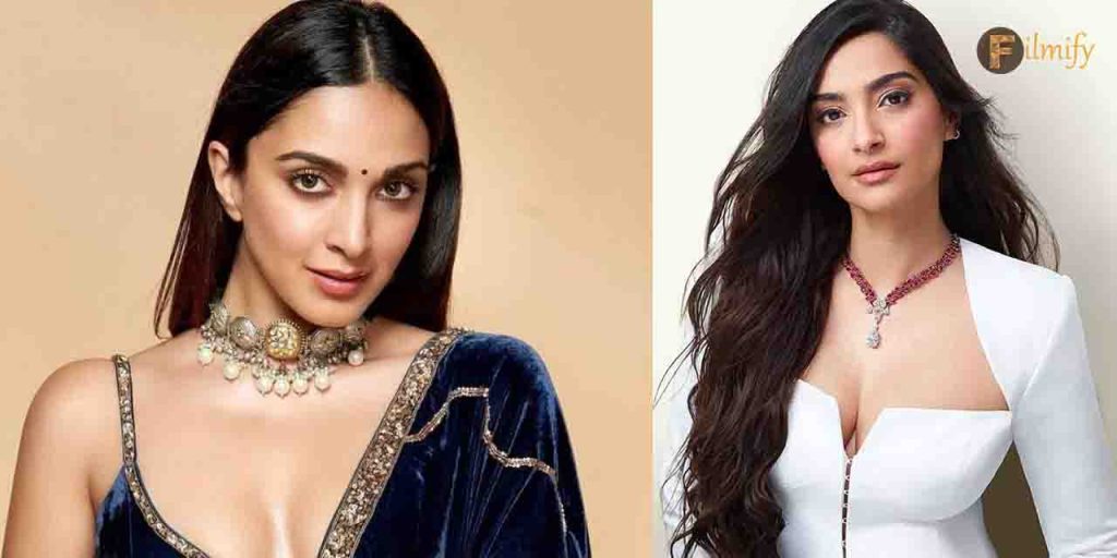 Kiara says she can never do what Sonam did, Click to know more