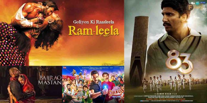 Ranveer Singh - Deepika Padukone Movies On OTT