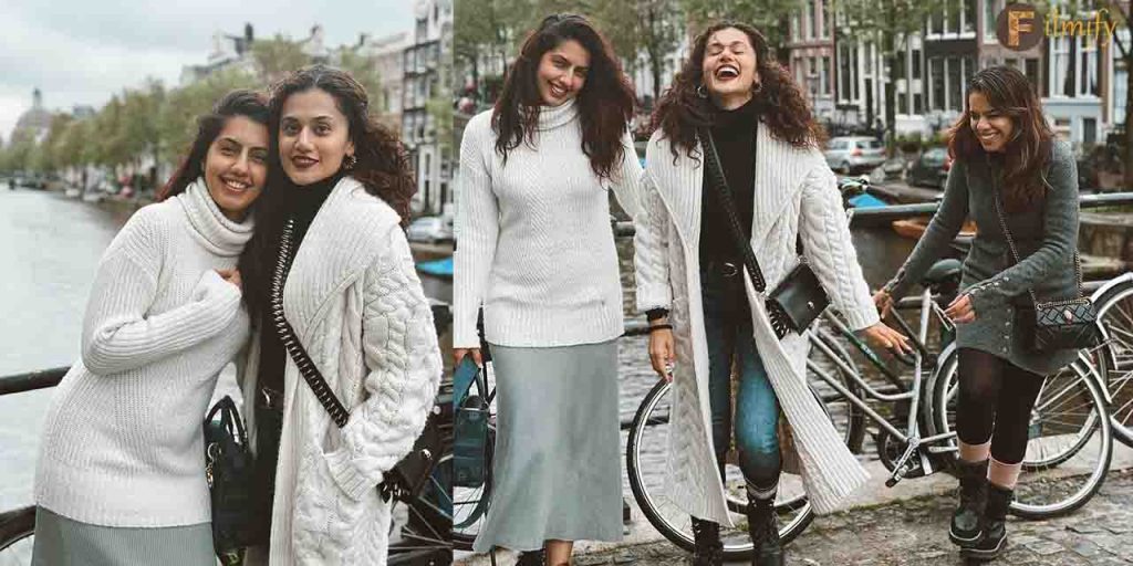 Post-Wedding Bliss: Taapsee Pannu’s Amsterdam Getaway with Sister Shagun